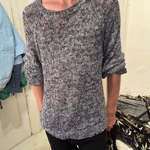 Blue knit Adolfo Dominguez sweater